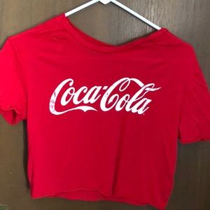 Coca-cola crop shirt